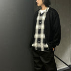 MOHAIR CARDIGAN ( TYPE-1 ) #BLACK [24FW-WMK-KN25]
