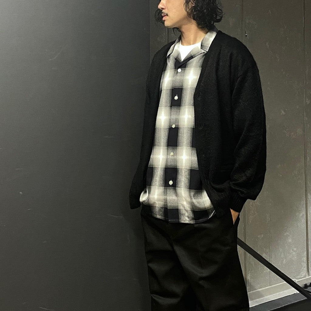 MOHAIR CARDIGAN ( TYPE-1 ) #BLACK [24FW-WMK-KN25]
