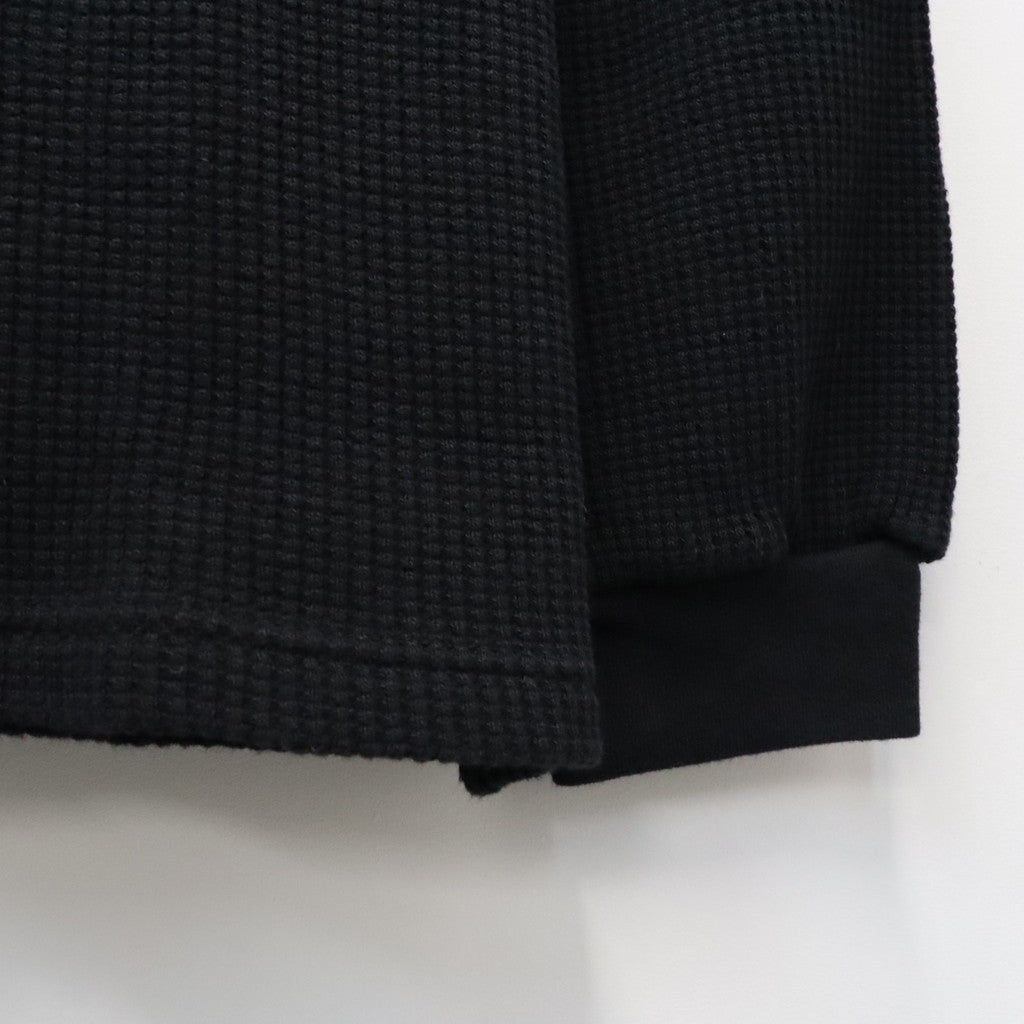 THERMAL SHIRT #BLACK [26FW-WMT-TM01]