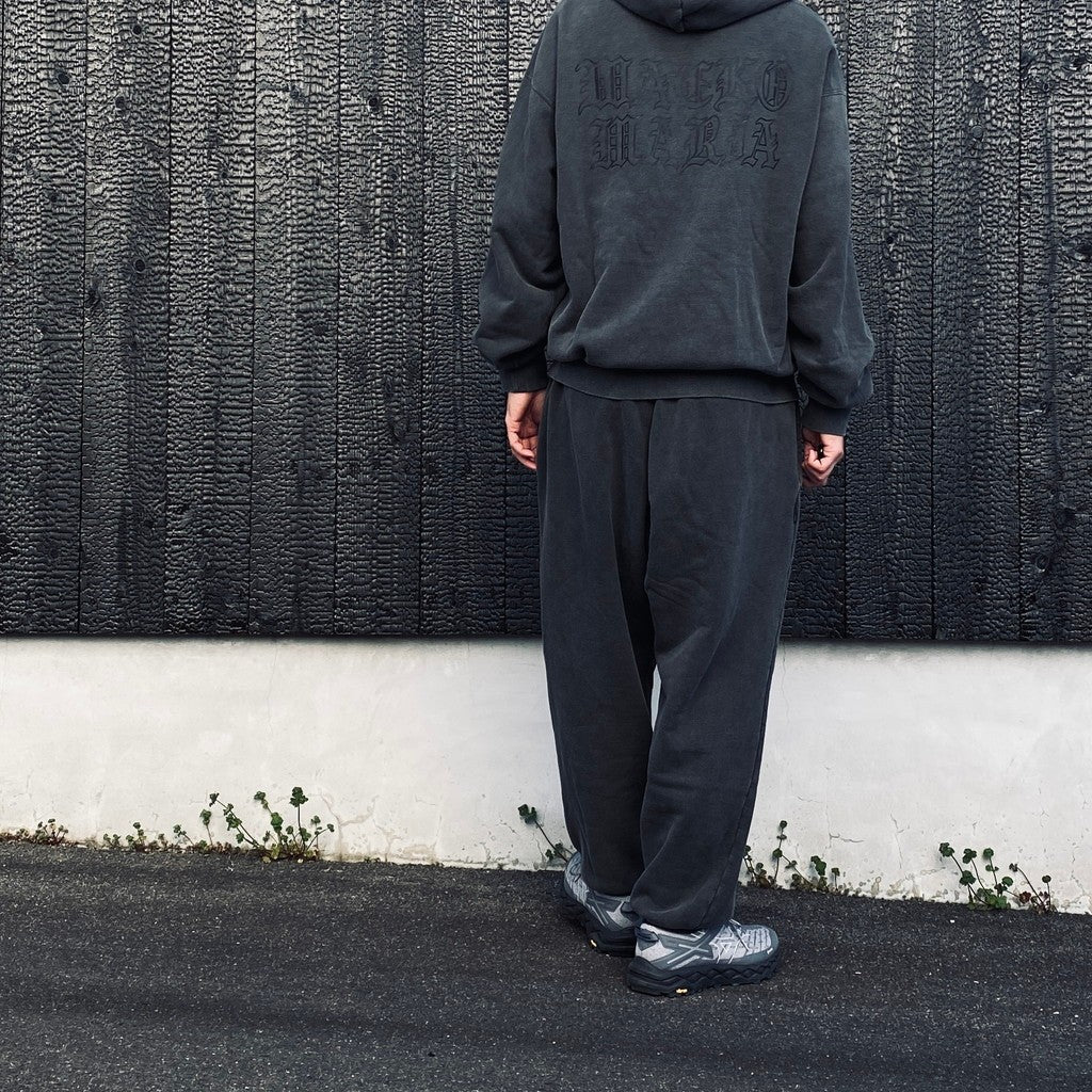 WASHED MIDDLE WEIGHT SWEAT PANTS #GRAY [26SS-WMC-SP02