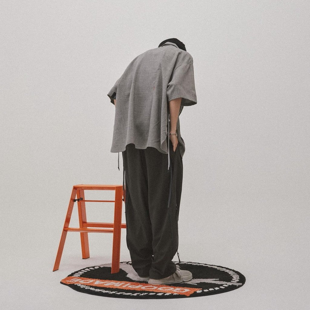 「GNV-S1」 SOFTBOX Oversized Strap Shirt #PADDY [GOOPI-24SS-APR-03]