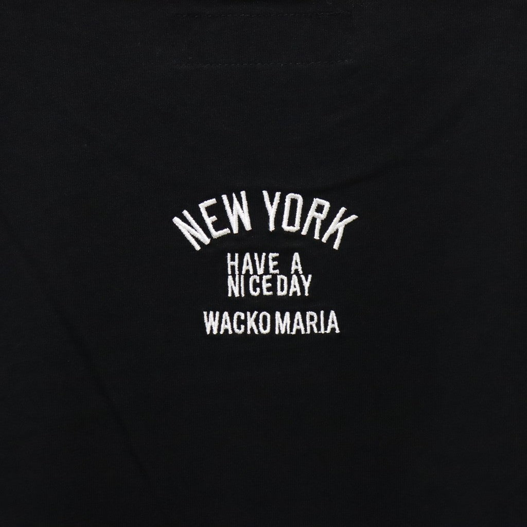 MLB | NY | CREW NECK T-SHIRT ( TYPE-1 ) #BLACK [MLB-WM-TEE01]