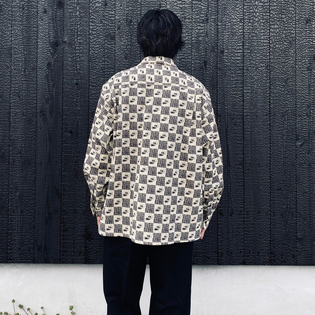 WOLF'S HEAD | 50'S SHIRT L/S ( TYPE-1 ) #ONE [WOLFSHEAD-WM-OC13]