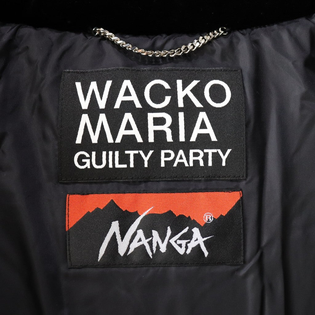 NANGA | VELVET DOWN JACKET #BLACK [24FW-WMO-NA04]