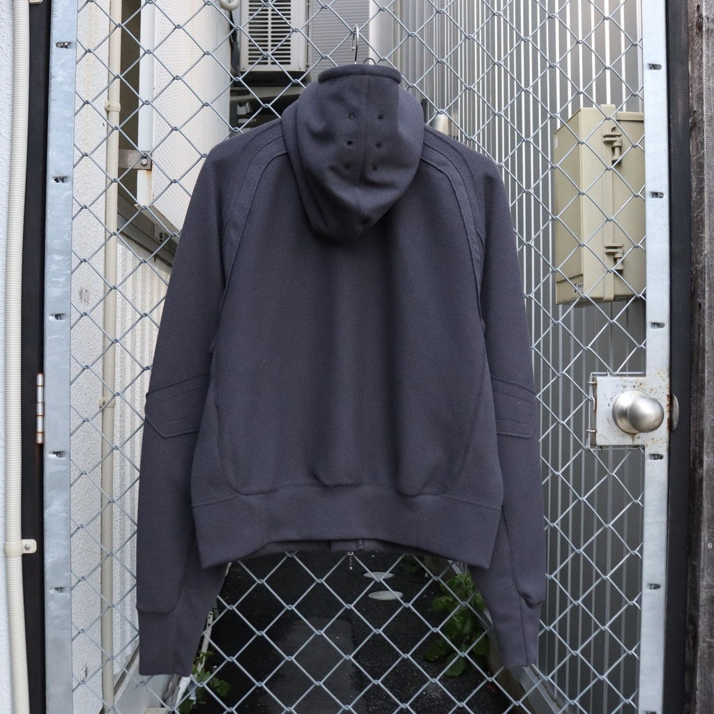 SOLID HOODIE 弍 #charcoal [24SS-SWPK01]