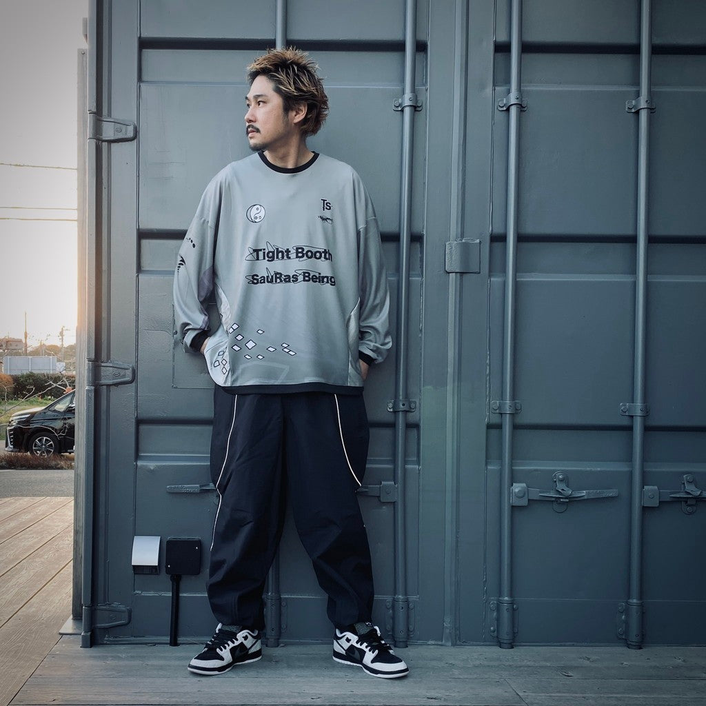 SauRas Being | L/S SOCCER JERSEY #Grey [SS25-SRB03] - cocorozashi