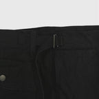 Heavy Cargo Short With Damaged(AGED CANVAS) #BLACK [M-P3-PT10]