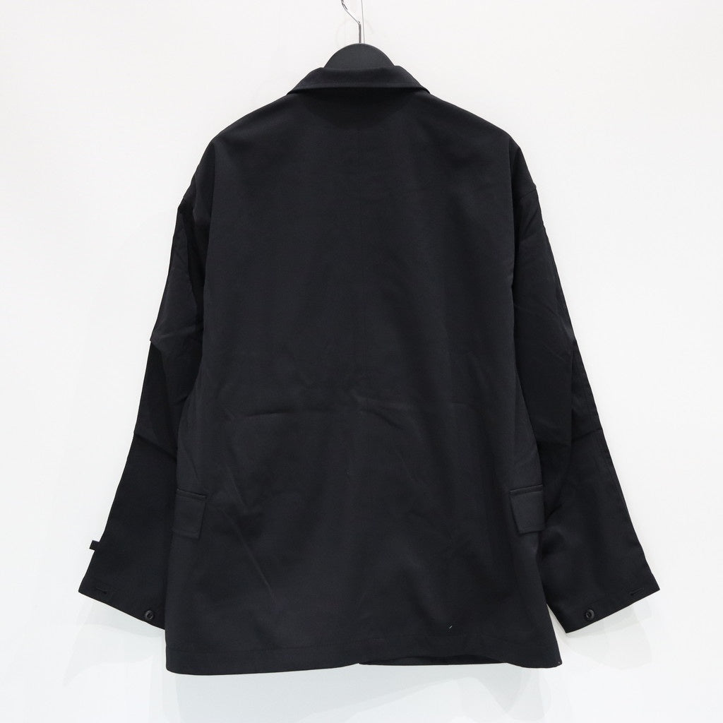 TECH LOOSE 2B JACKET TWILL #BLACK [BJ-56025]