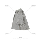 "WR-03T" 新款科技口袋T卹（科技布料）#灰色 [GOOPI-25SS-MAY-01]