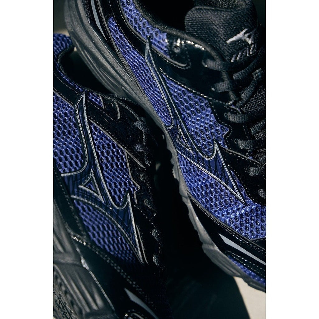 MIZUNO FORTIS LS #BLACK / BLUE [D1GA261C]