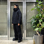 加熱連帽衫 BL #黑色 [MOA-LAN-06]