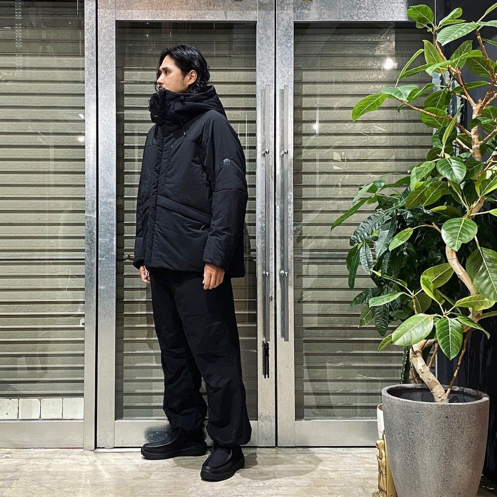 加熱連帽衫 BL #黑色 [MOA-LAN-06]