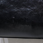 TECH LEATHER KNAPSACK TOTE #BLACK [FLE32251B0002]