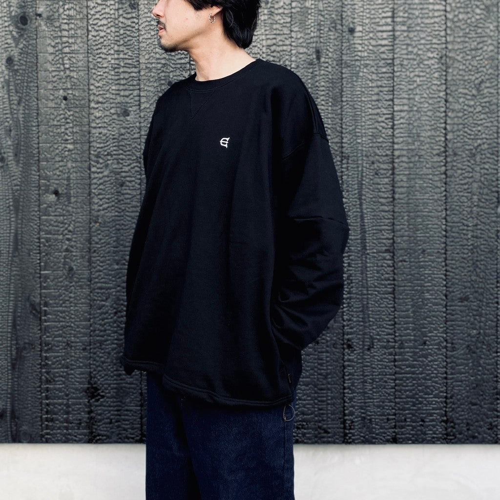 SPRING CREWNECK SWEAT #Black [26SS-SW06]
