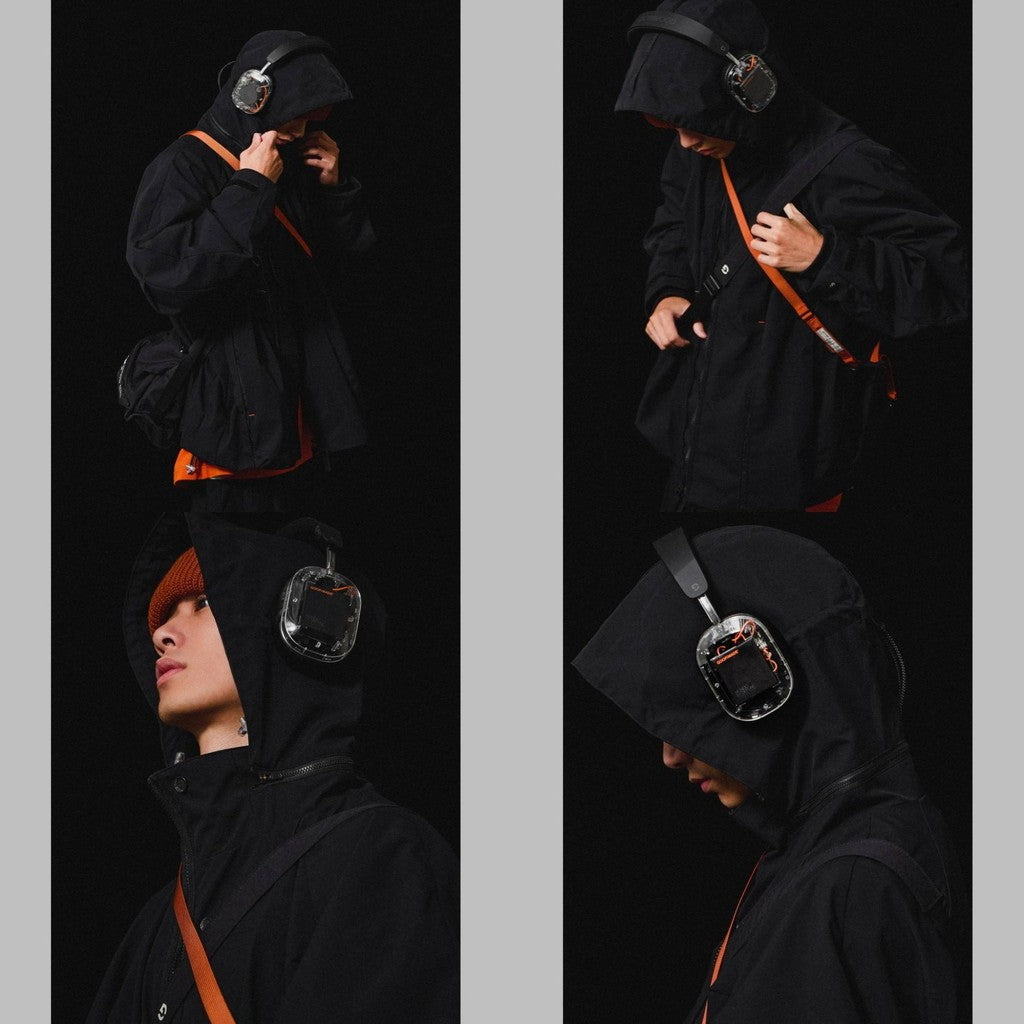 "8SE-01G" 專業實用登山派克大衣 #SHADOW [GOOPI-24AW-DEC-02]