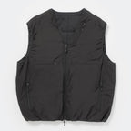 TECH PERTEX REVERSIBLE HIKER VEST (3M撥水中綿) #BLACK [BW-22026W]