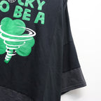 PUZZLE TEE F #BLACK [C2647909F]