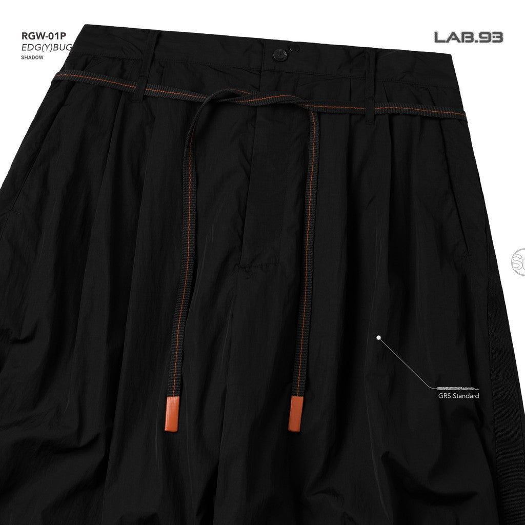 Subcrew | 「RGW-01P」 EDG(Y)BUG Grid System Track Pants #SHADOW