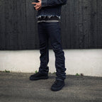 MARK / Canvas Monkey Shoes #BLACK [S16W716]