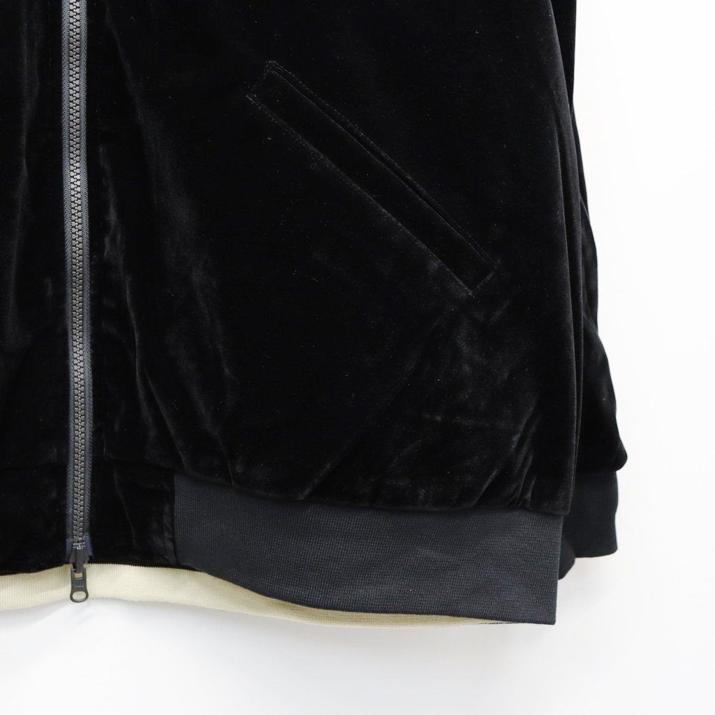 REVERSIBLE 「SKAJAN」 DOWN JACKET #BK×SILVER BGE [TAION-JK04JS]