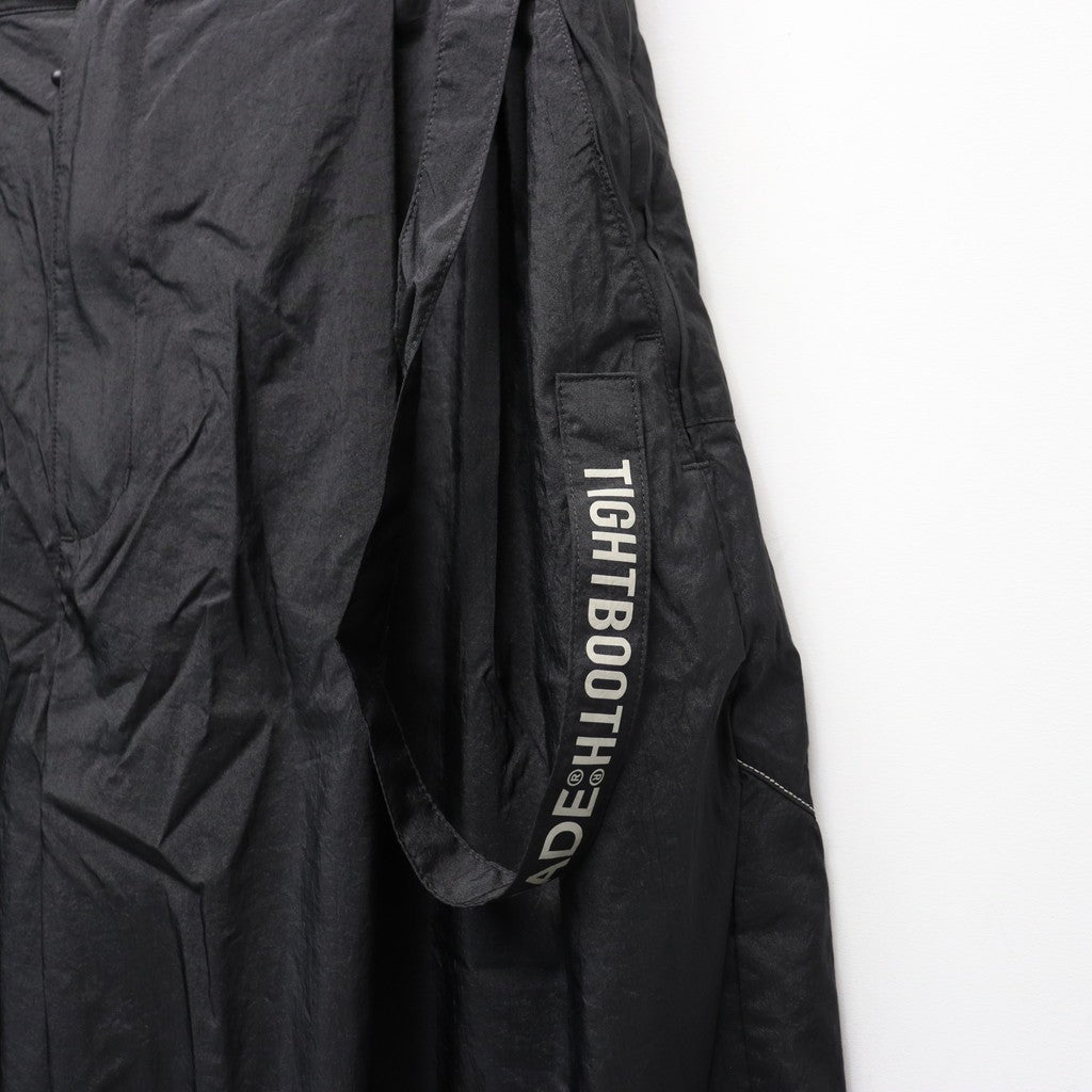TIGHTBOOTH | "GTB-03P" SP 肩帶寬鬆休閒褲 #黑色 [GOOPI-25AW-OCT-02]