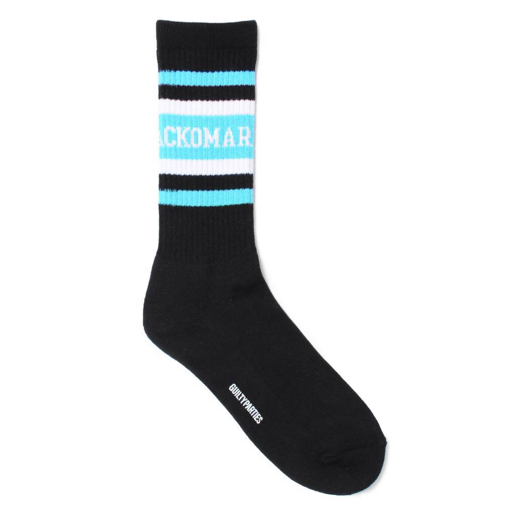 SKATER SOCKS ( TYPE-1 ) #BLACK-SAX [25SS-WMA-SO01]