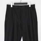 褶襉長褲（2 型）#黑色 [WMGP-WMP-TR05]