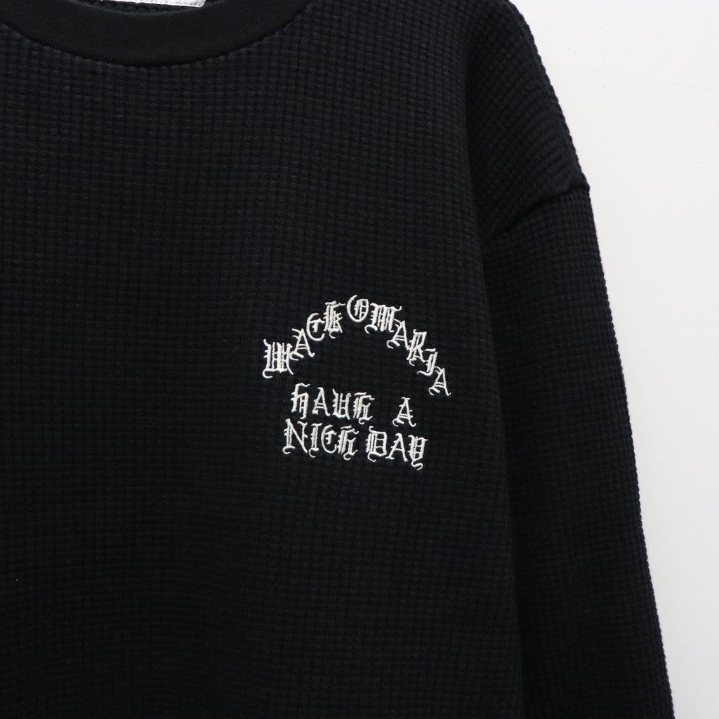 THERMAL SHIRT #BLACK [26FW-WMT-TM01]