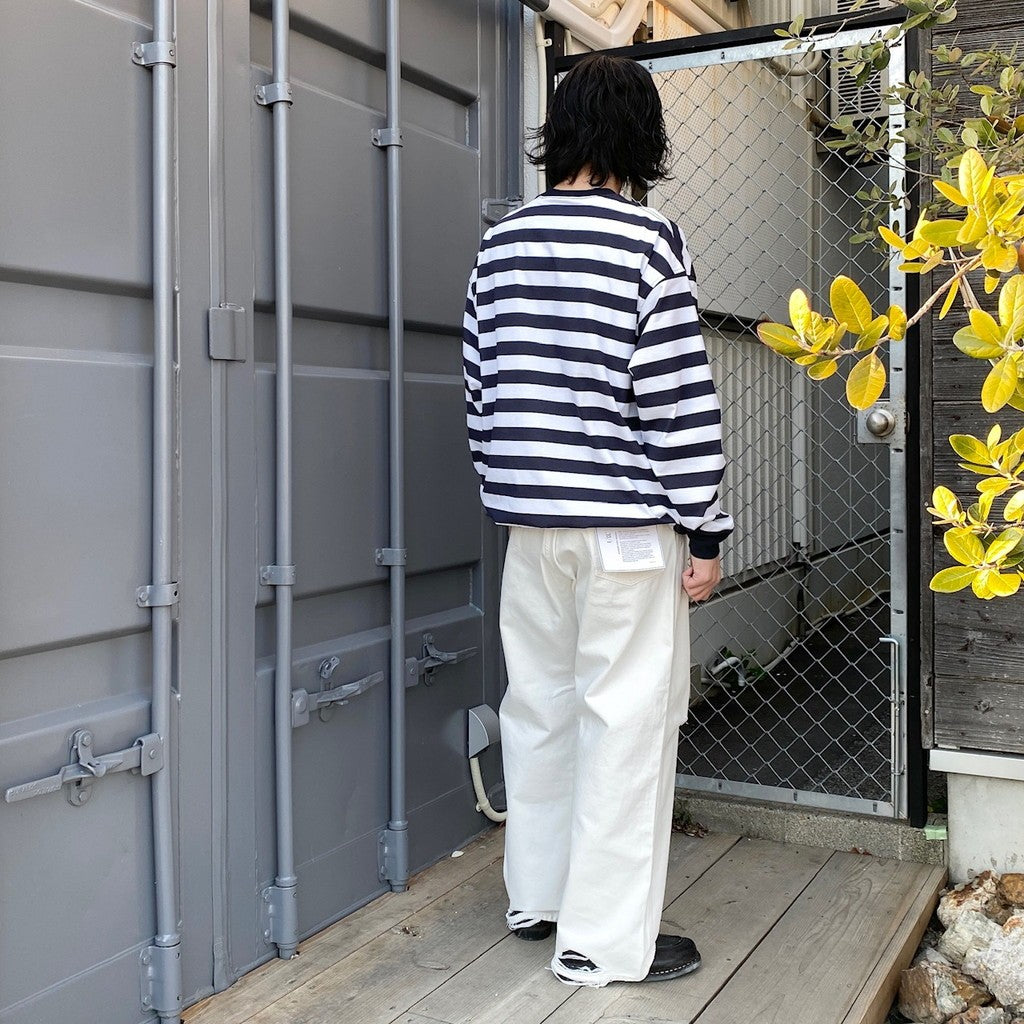 WRANGLER | REBUILDING WHITE DENIM PANTS #WHITE [FSP03241U0002]