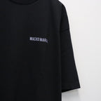 WASHED HEAVY WEIGHT CREW NECK T-SHIRT ( TYPE-4 ) #BLACK/PURPLE [26FWE-WMT-WT04]