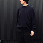 TECH KNIT CREW L/S Brewed Protein #NAVY [BE-70026W]