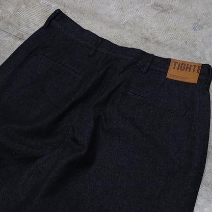 DENIM BALLOON PANTS #BLACK [FW24-B03]