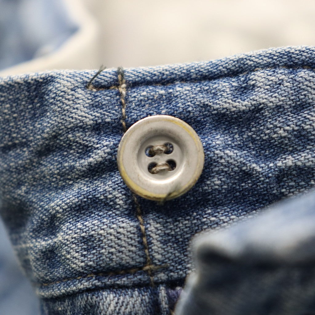 US ARMY DENIM SHORTS AGED #INDIGO [BW261-UADS]