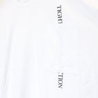STRAIGHT UP S/S T-SHIRT - Quick Drying - #White [SU25-T05]