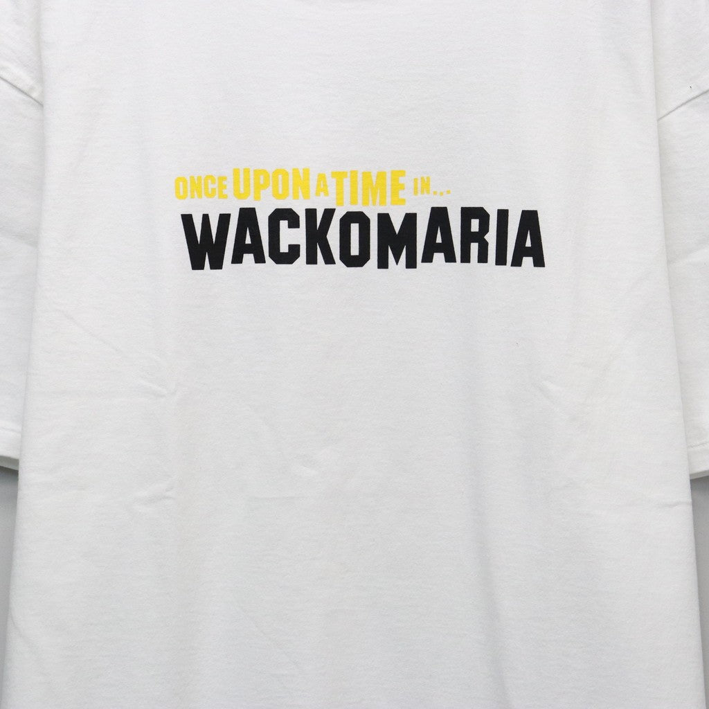 WASHED HEAVY WEIGHT CREW NECK T-SHIRT ( TYPE-5 ) #WHITE [26SS-WMT