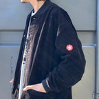 6W CORD BUTTON UP JACKET #BLACK [CES25JK14]