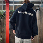 HEAVY WEIGHT PULLOVER HOODED SWEAT SHIRT ( TYPE-6 ) #BLACK [25SS-WMC-SS16]