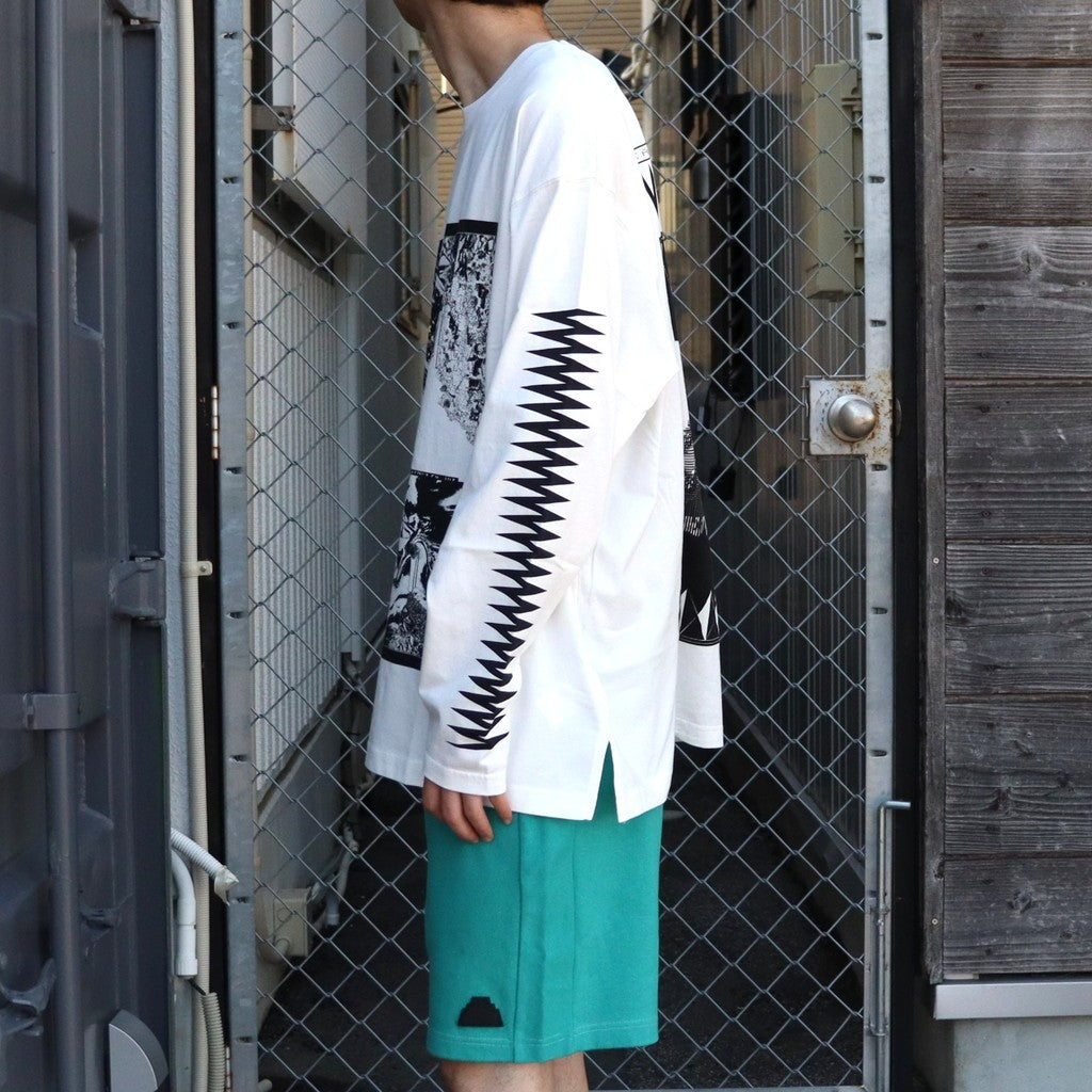 CENTURY CAMEO LONG SLEEVE T #WHITE [CES28LT03]