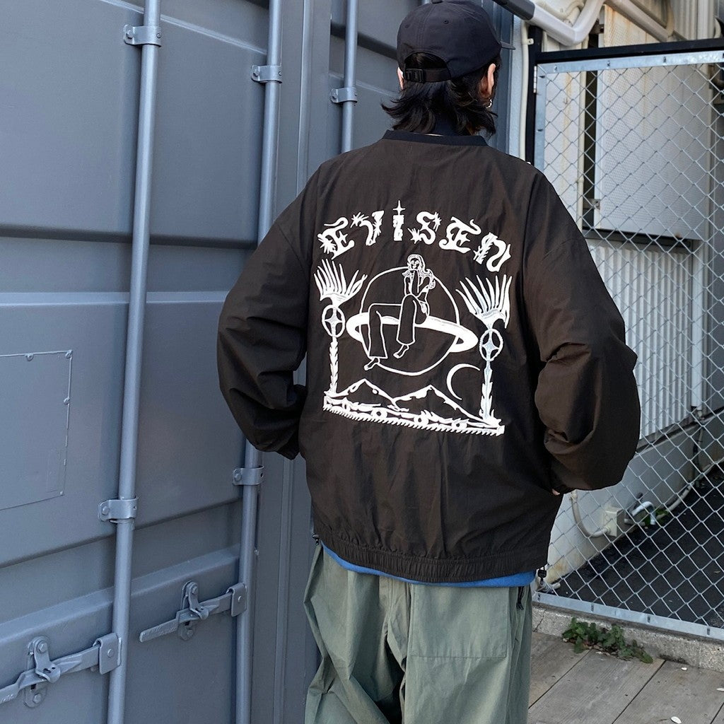 LEVITATION WIND SHIRT #BLACK [24SS-JK02]