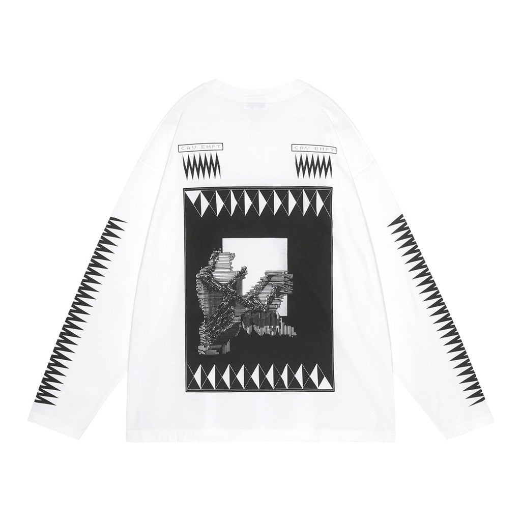CENTURY CAMEO LONG SLEEVE T #WHITE [CES28LT03]