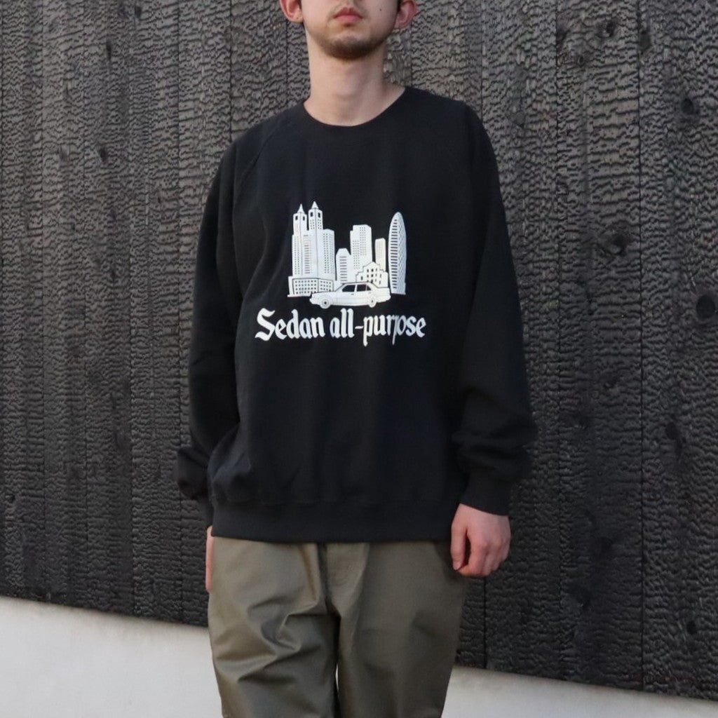 Skyscrapers Sweatshirts #Black [SD26F-CT05]