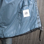 D.D. SHELL HOODED DOWN JACKET #871 ORION BLUE [21CMOW702A -26FWM]