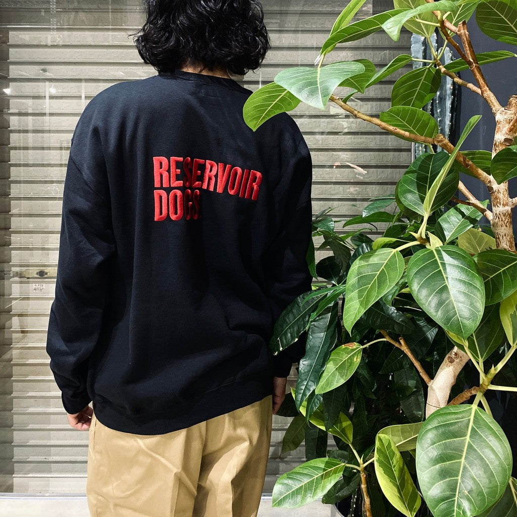 RESERVOIR DOGS | CREW NECK SWEAT SHIRT ( TYPE-7 ) #BLACK [RD-WM-SS22]