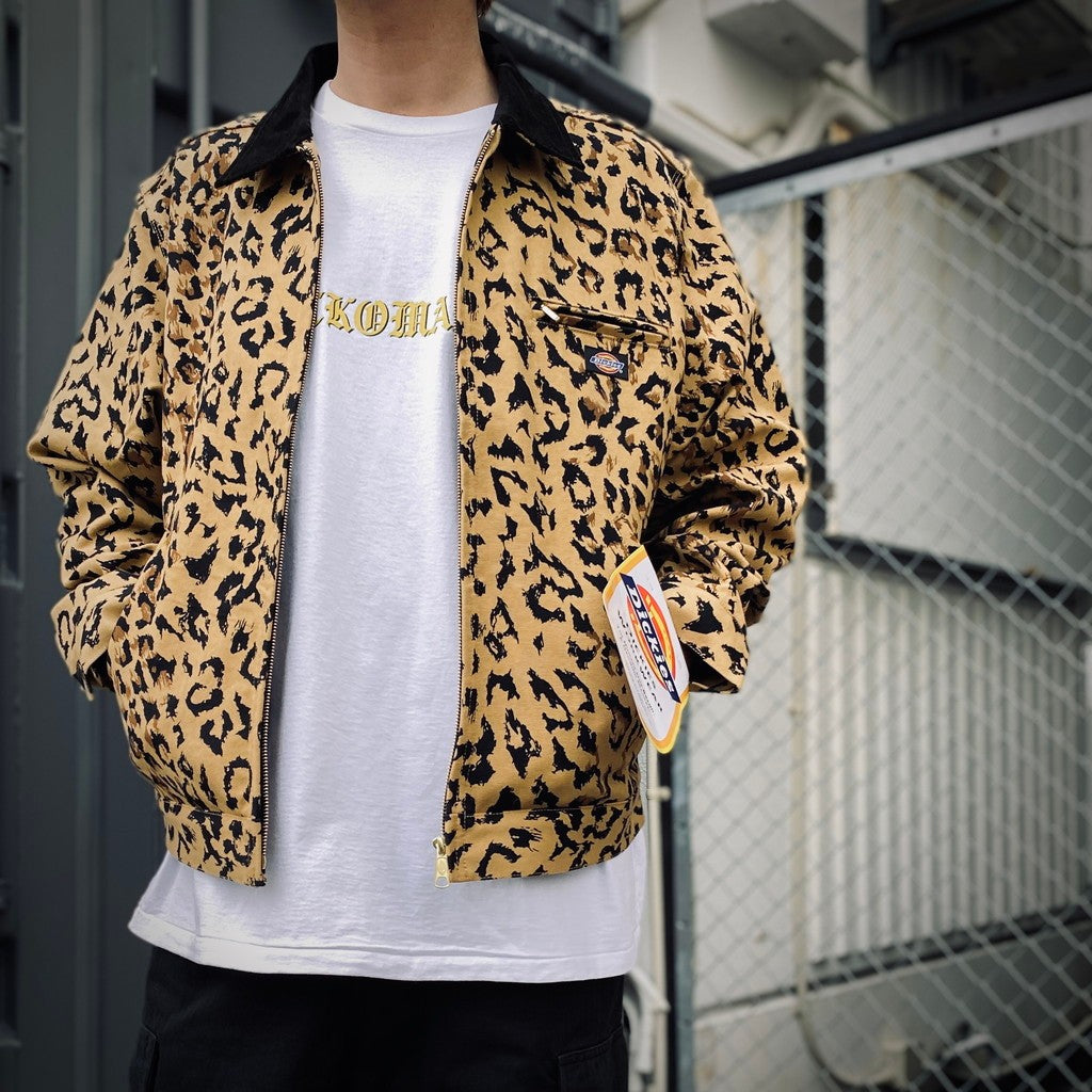 DICKIES | LEOPARD WORK JACKET #BEIGE [25SS-WMO-DC03]
