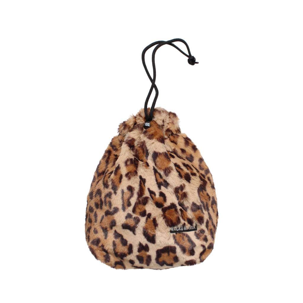 LEOPARD POUCH ( TYPE-3 ) #BEIGE [26FW-WMA-BG20]