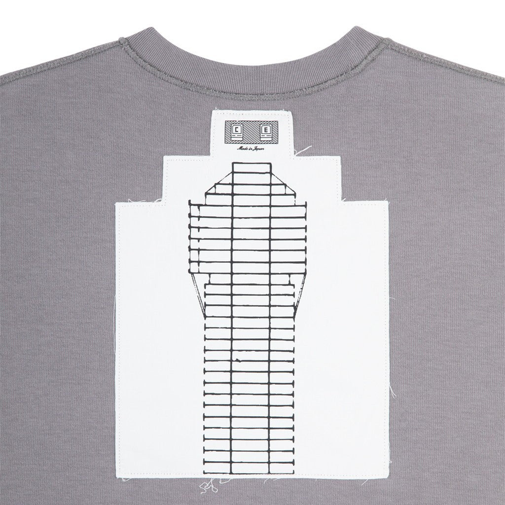 DBL KNIT SHORT SLEEVE CREW NECK #KHAKI [CES29CS23]