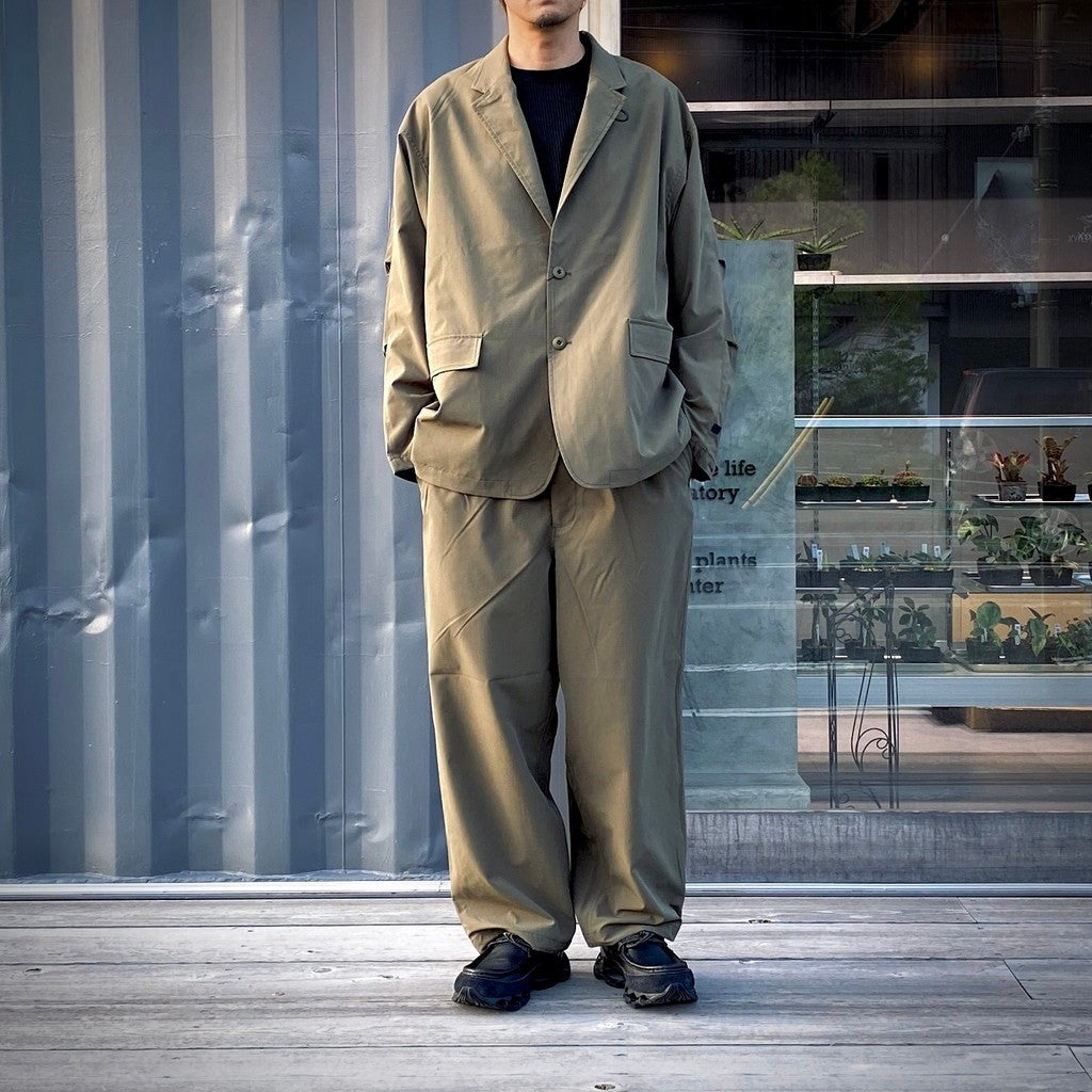 TECH EASY TROUSERS RIPSTOP #OLIVE [BP-30025W]