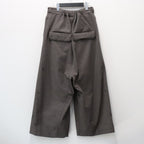 MORPH YI PANTS #CHARCOAL [JI-26AW-PT03-1]