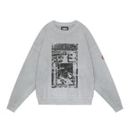 OVERDYE All Mod Coms CREW NECK #GRAY [CES26CS04]