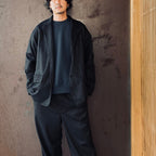 TECH LOOSE 2B JACKET FLANNEL & TECH EASY TROUSERS FLANNEL #CHARCOAL [BJ-32026W / BP-39026W]